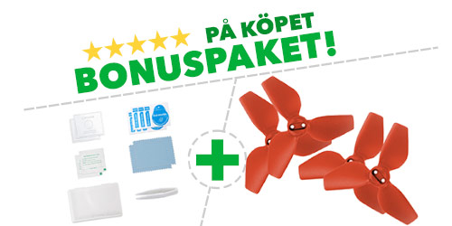 BONUSPAKET på köpet med din drönare. Endast Hos ActionKing.se